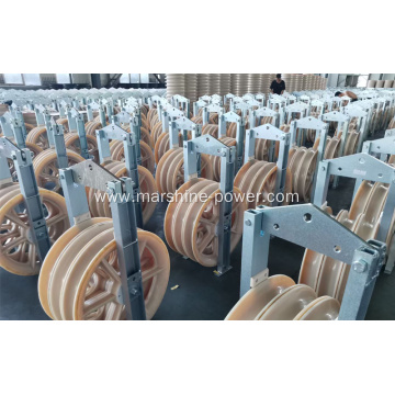 Bundled Conductor Stringing Block Cable Pulling Pulley